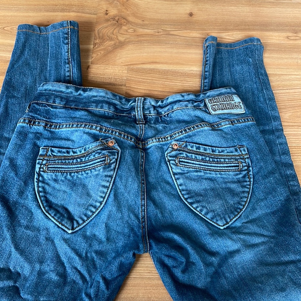 Ladies size 8 Armani exchange jeans